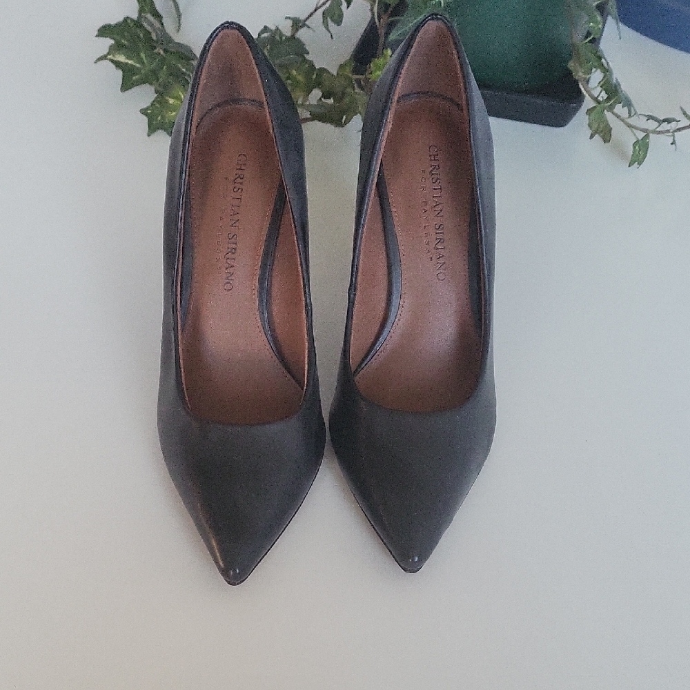 Christian Siriano Dark Gray Women's Heels